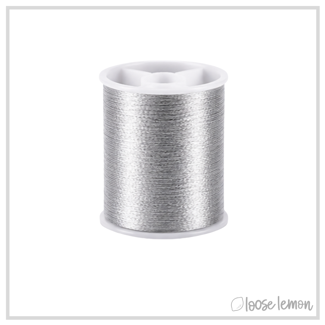 Metallic Thread (Silver 2026)  | 0.1Mm X 55M