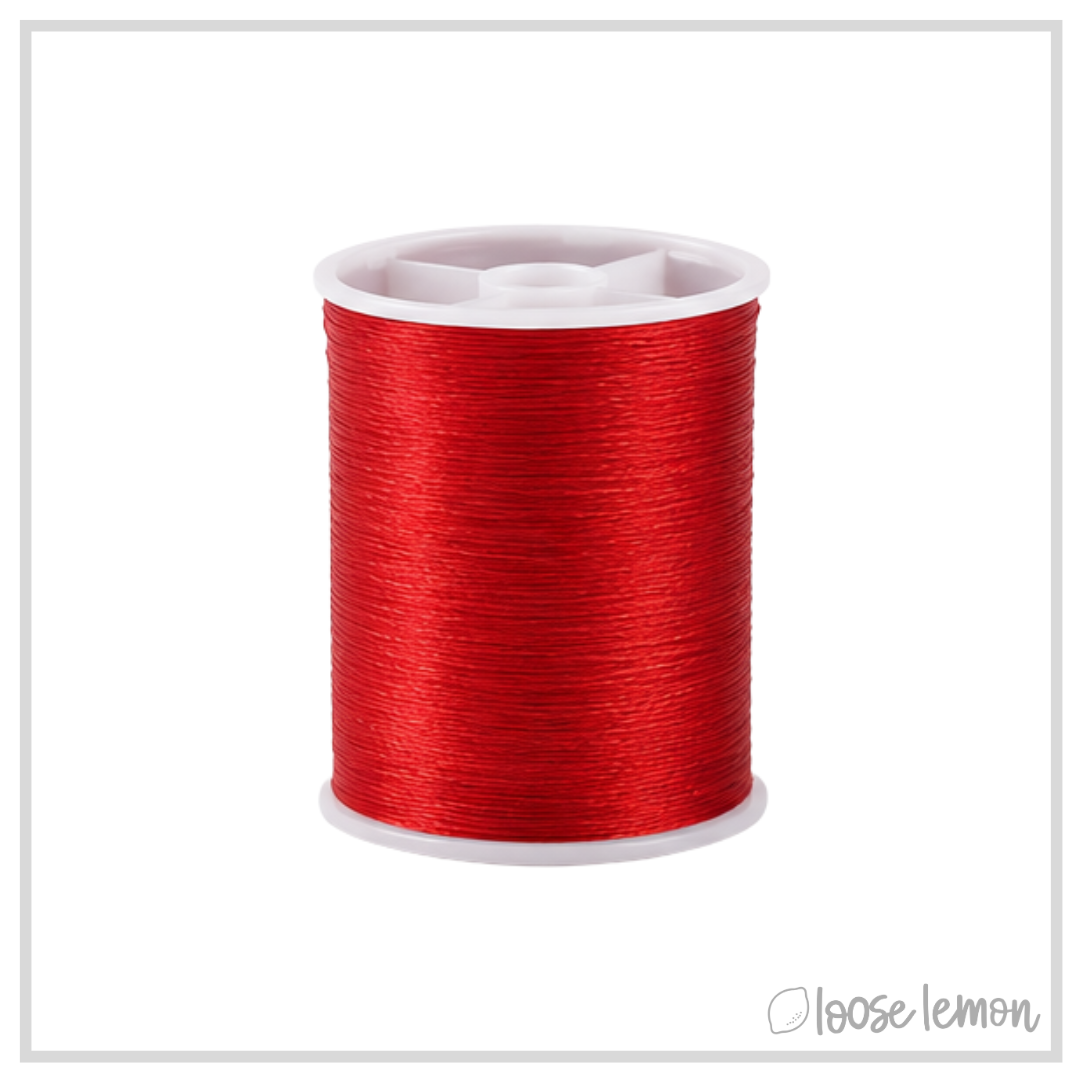Metallic Thread (Red)  | 0.1Mm X 55M