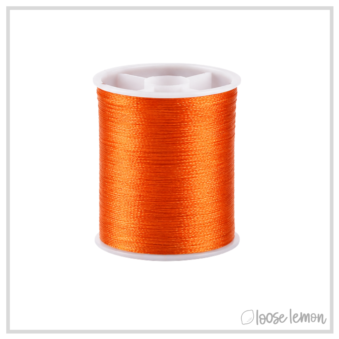 Metallic Thread (Orange)  | 0.1Mm X 55M