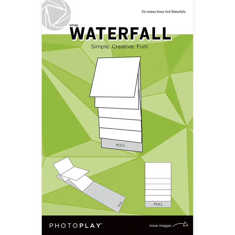 PhotoPlay Waterfall Mechanisms x 3 (4" x 4") | PPP2160