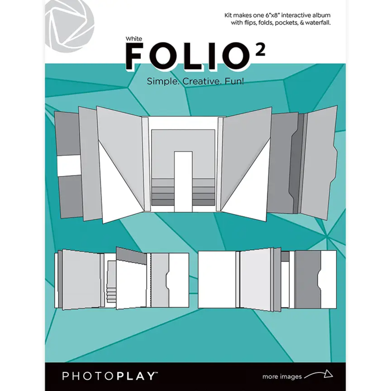 PhotoPlay Folio Album 2 (White) | PPP2156