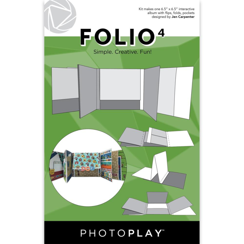 PhotoPlay Folio Album 4 (White) | PPP2561
