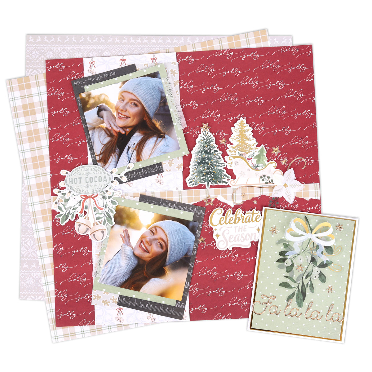 Sleigh Bells Ring | Dimensional Gingerbread