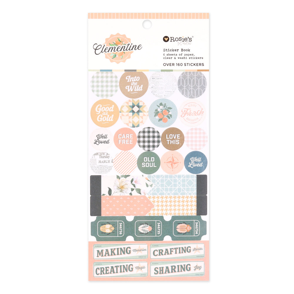 Clementine Sticker Book (6 pages)