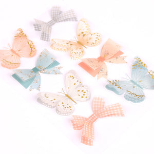 Clementine | Butterfly & Bow Embellishments
