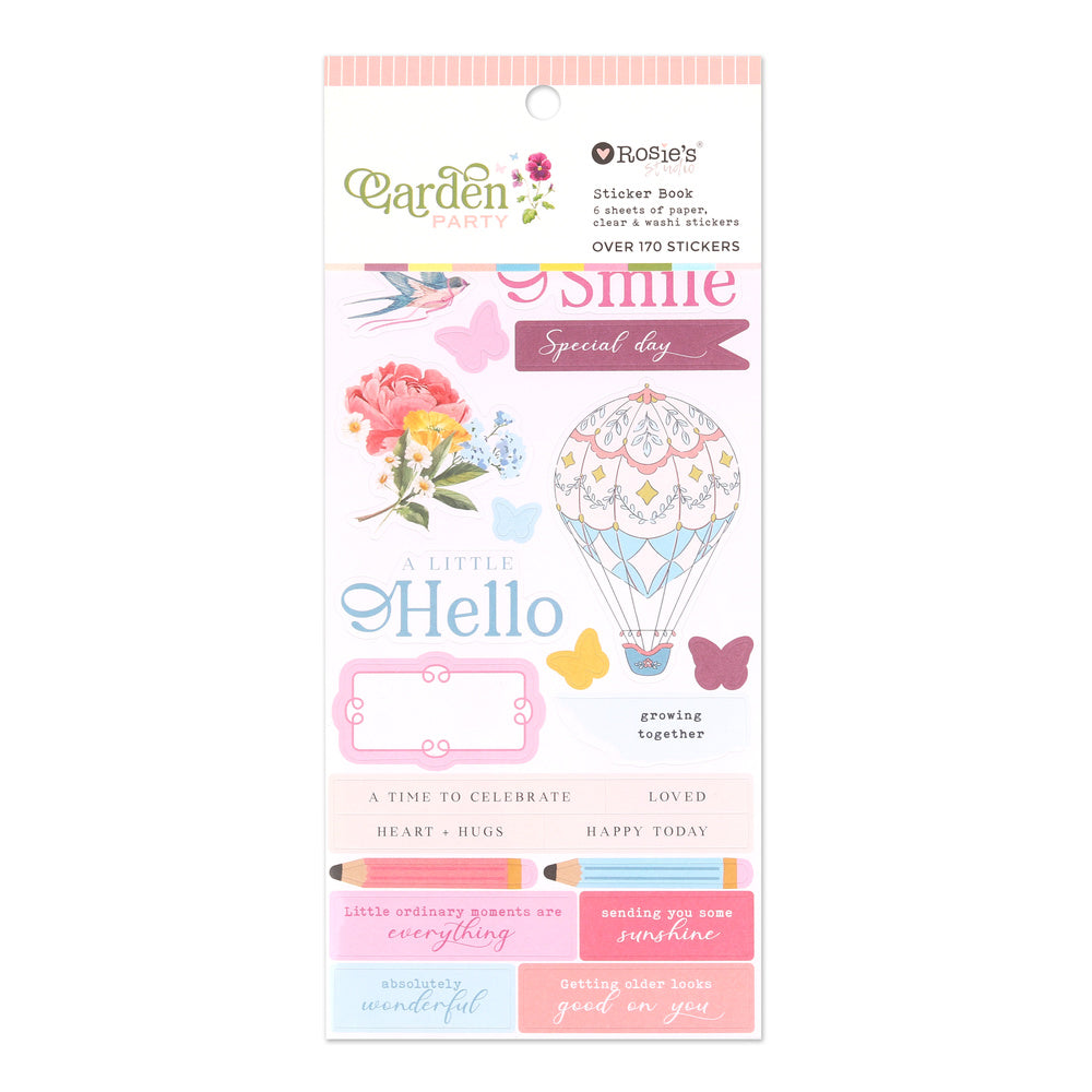 Garden Party | Sticker Book (6 Sheets)