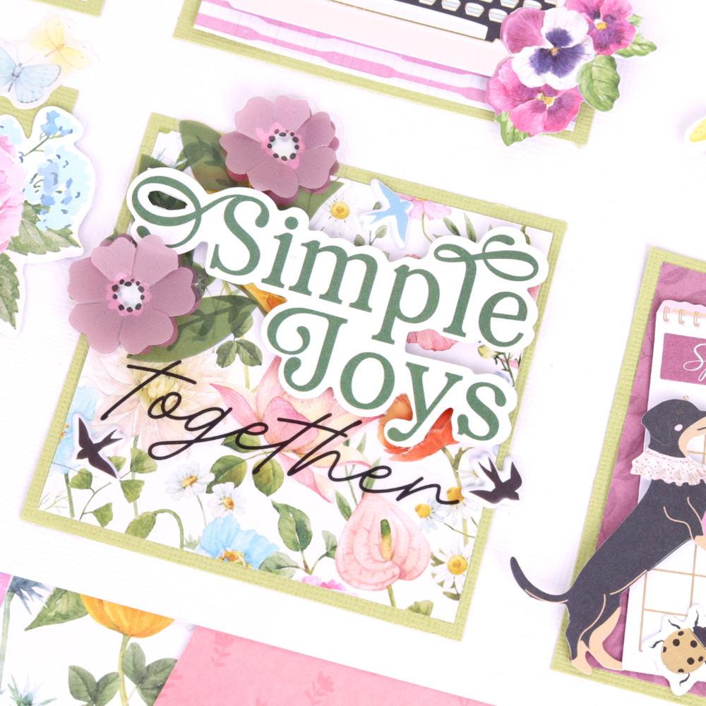 Garden Party | Chipboard Frames & Corners (38 pcs)