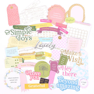 Garden Party | Diecut Ephemera Sentiments (252 pcs)
