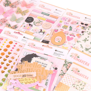 Primavera | Puffy Stickers (Gold Phrases)