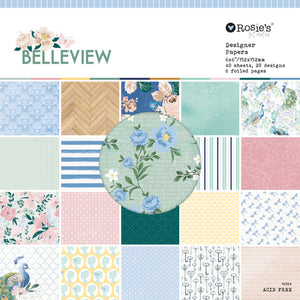 Belleview | 6" X 6" Paper Pad (40 SHEETS)