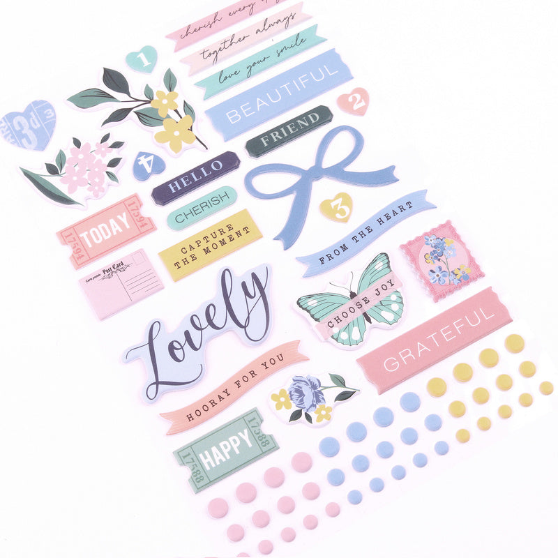 Belleview | Puffy Stickers