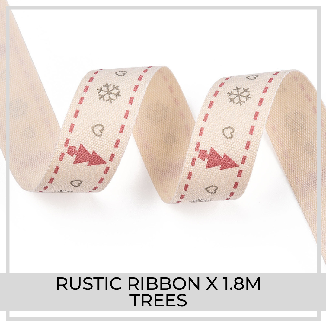 Rustic Ribbon x 1.8m (Trees)