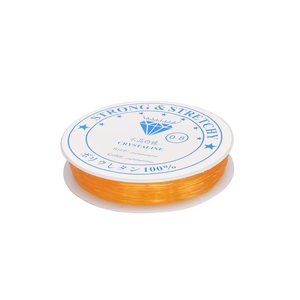 Crystal Tec 0.8Mm Elastic (8M Roll) | YELLOW