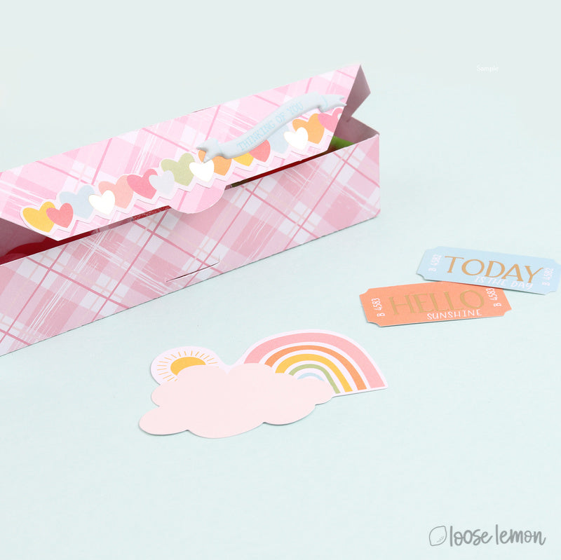 Sweet Sunshine | Chipboard Alphabet (2 Sheets)