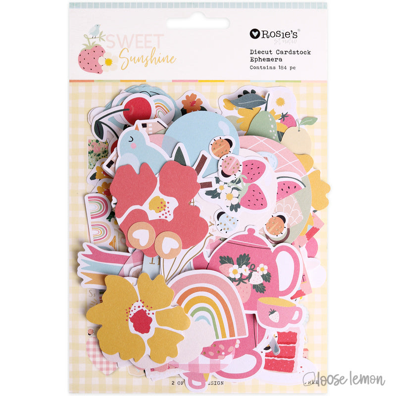 Sweet Sunshine | Diecut Ephemera (182 Pieces)