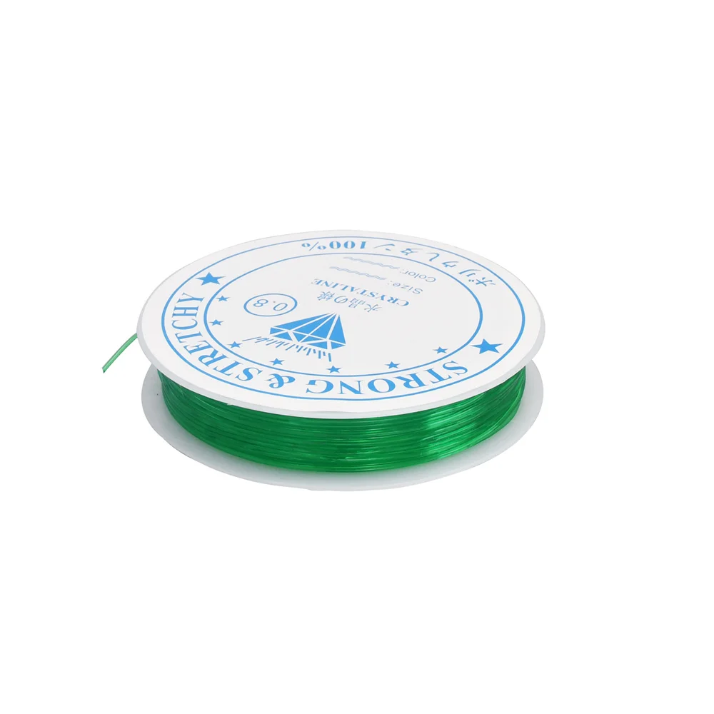 Crystal Tec 0.8Mm Elastic (8M Roll) | GREEN