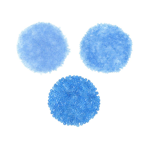 Craft Medley Glass Seed Beads (Blues Pearlized)