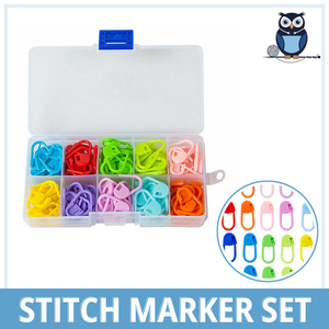 Stitch Markers Set (120 Pieces)