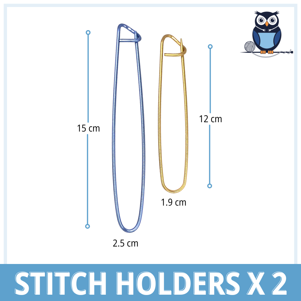 Aluminium Stitch Holders x 2