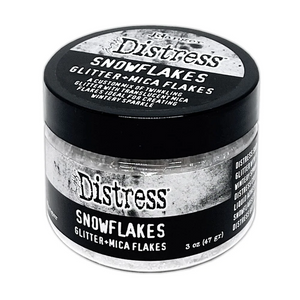 Tim Holtz Distress® Snowflakes (Glitter & Mica Flakes) | 3 fl oz