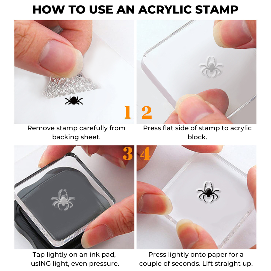 Halloween Acrylic Stamp | Trick or Treat