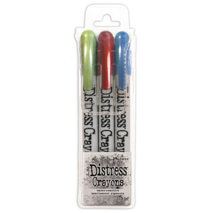 Tim Holtz Distress Crayon (Set 3) Holiday Set