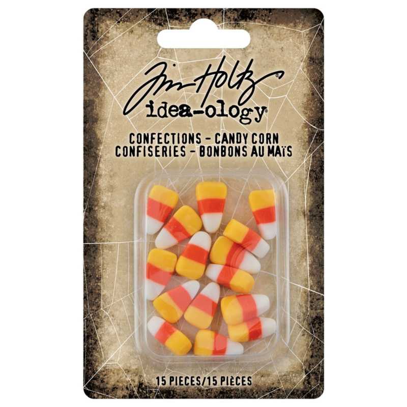 Tim Holtz Idea-Ology Confections (Candy Corn) 15/Pkg