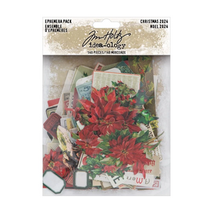 Tim Holtz idea-ology 2024 | Christmas Ephemera Pack (TH94411)
