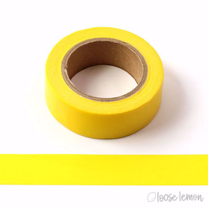 Plain Yellow - Washi Tape (10M)