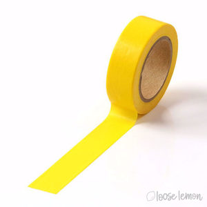 Plain Yellow - Washi Tape (10M)