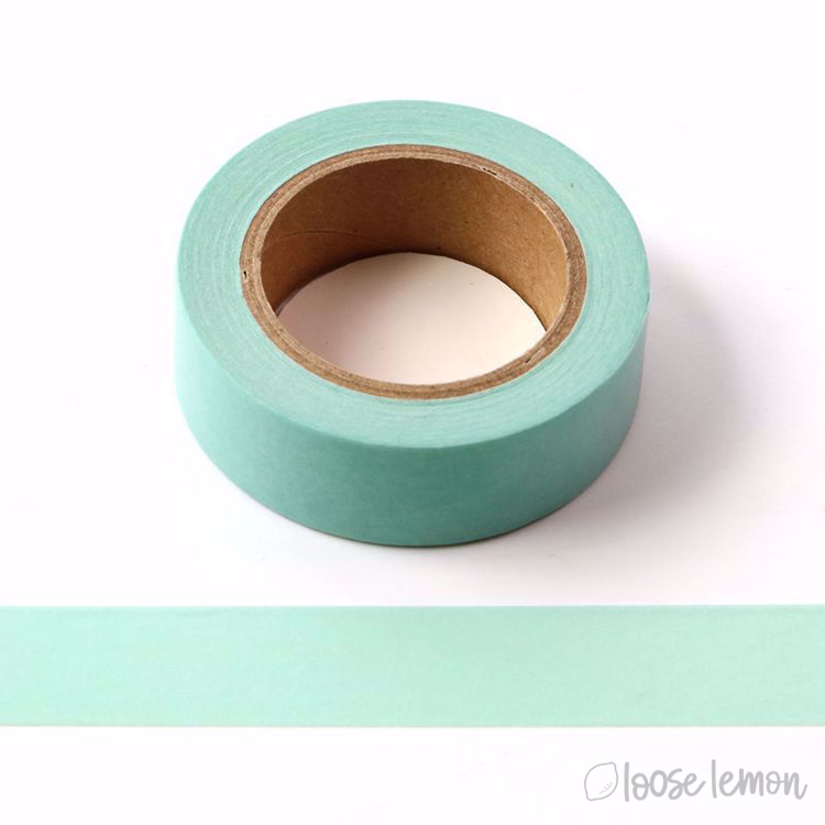 Plain Mint - Washi Tape (10M)