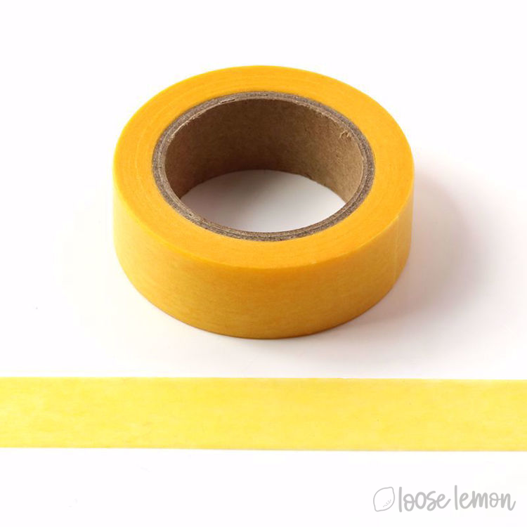 Plain Lemon - Washi Tape (10M)