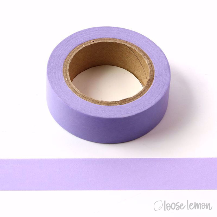 Plain Lilac - Washi Tape (10M)