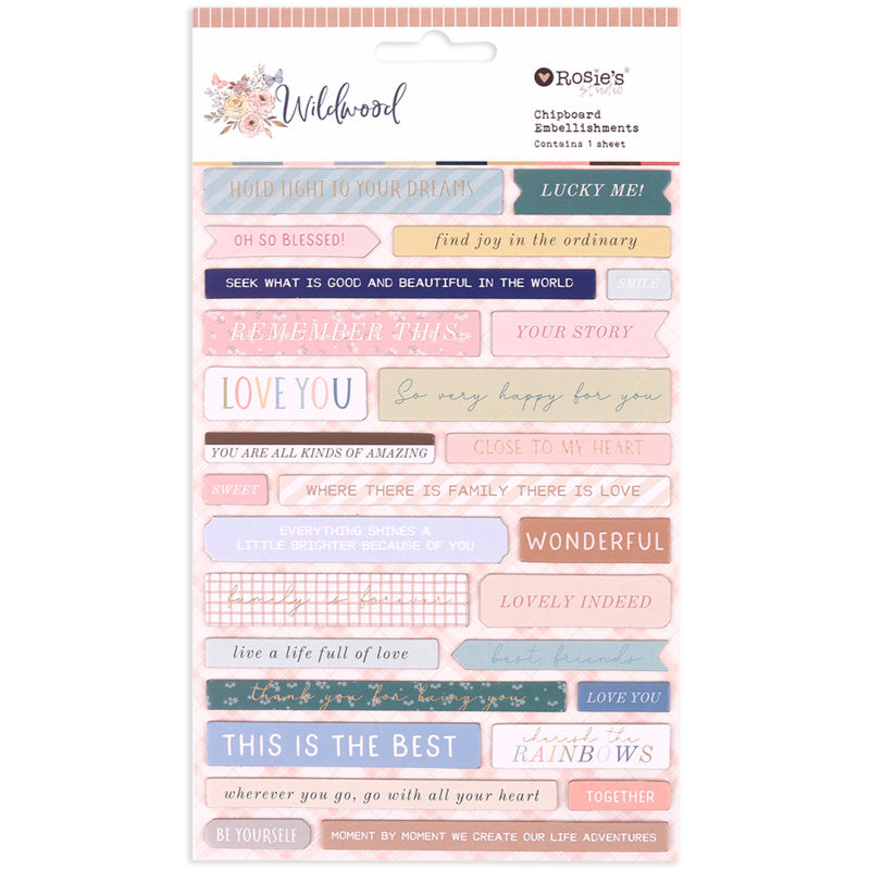 Wildwood | Chipboard Sentiments