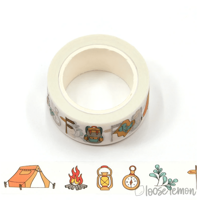 Camping Trip - Washi Tape (10M)