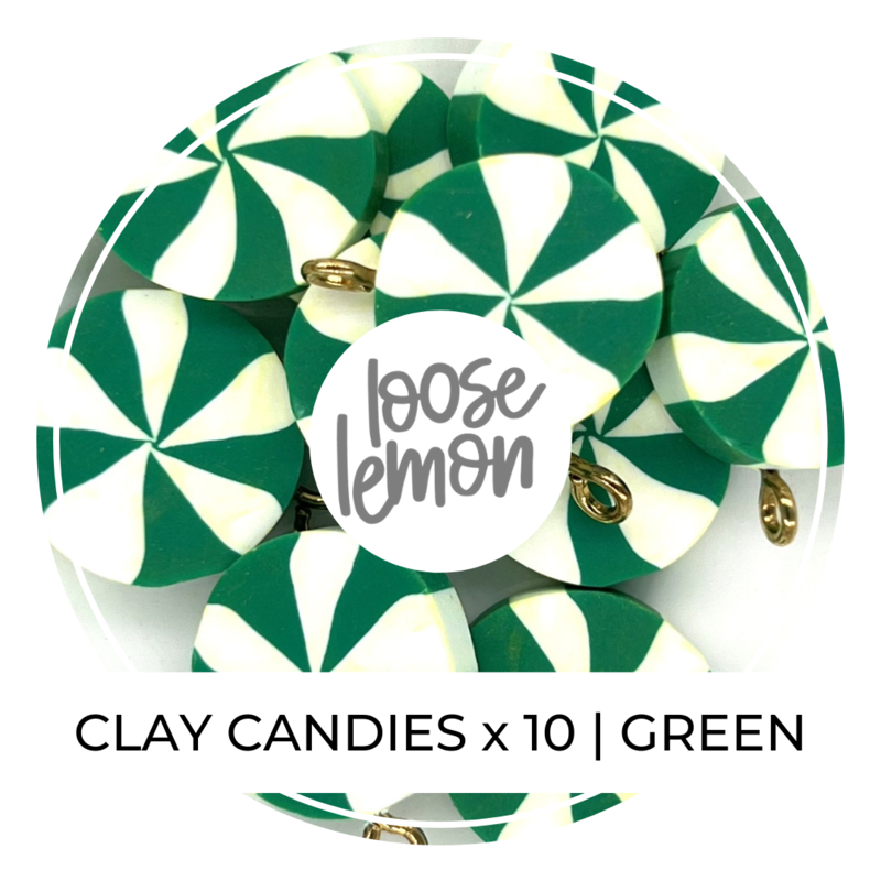 Clay Candies x 10 | Green