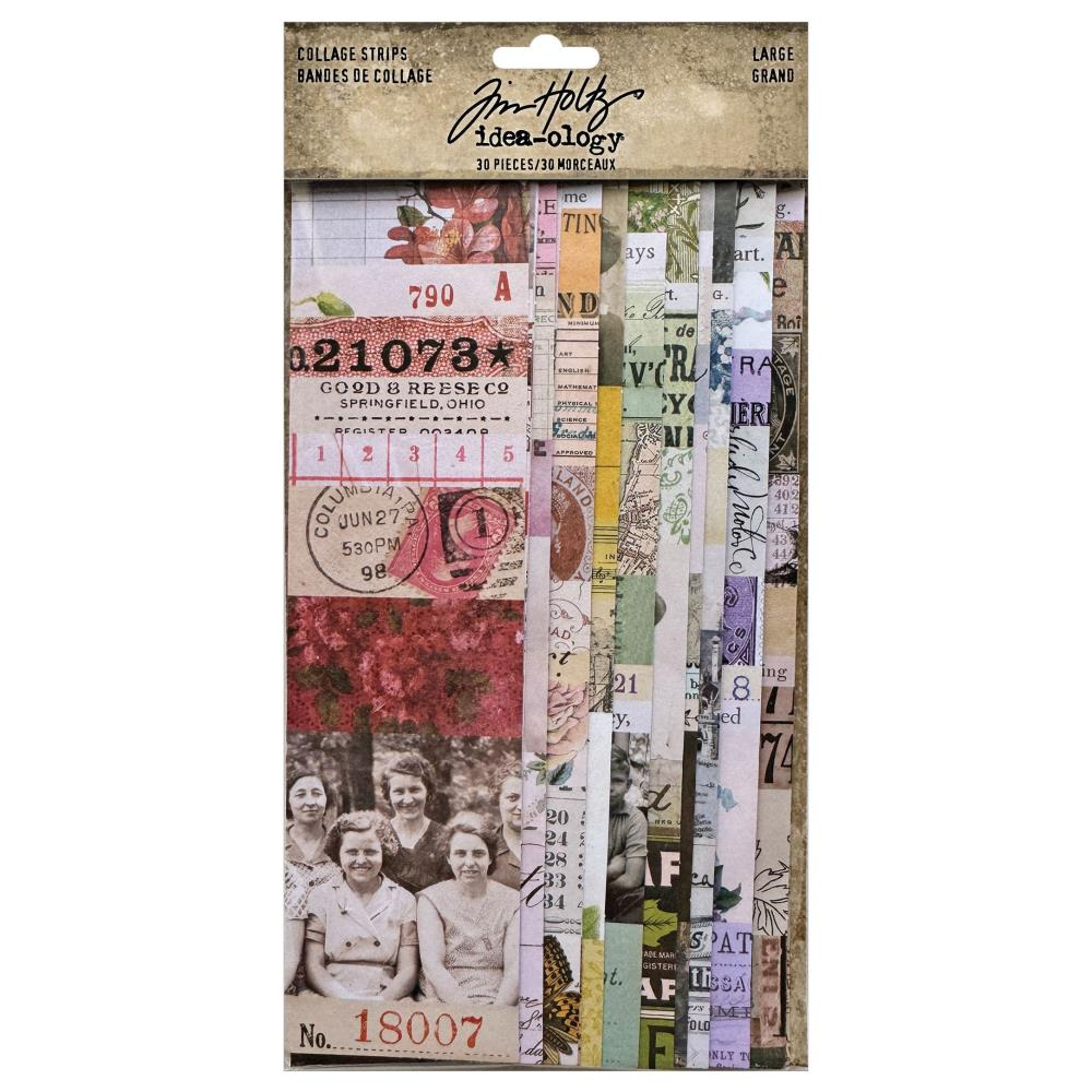 Tim Holtz Idea-Ology Layers - Collage Strips (TH94367)