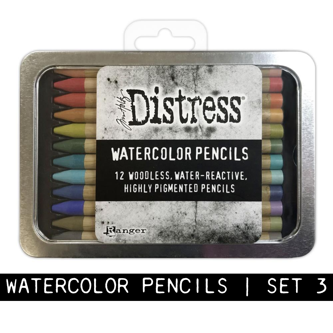 Tim Holtz Distress Watercolor Pencils | Set 3 (TDH76643)