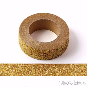 Holo Gold Glitter Washi Tape (5M)