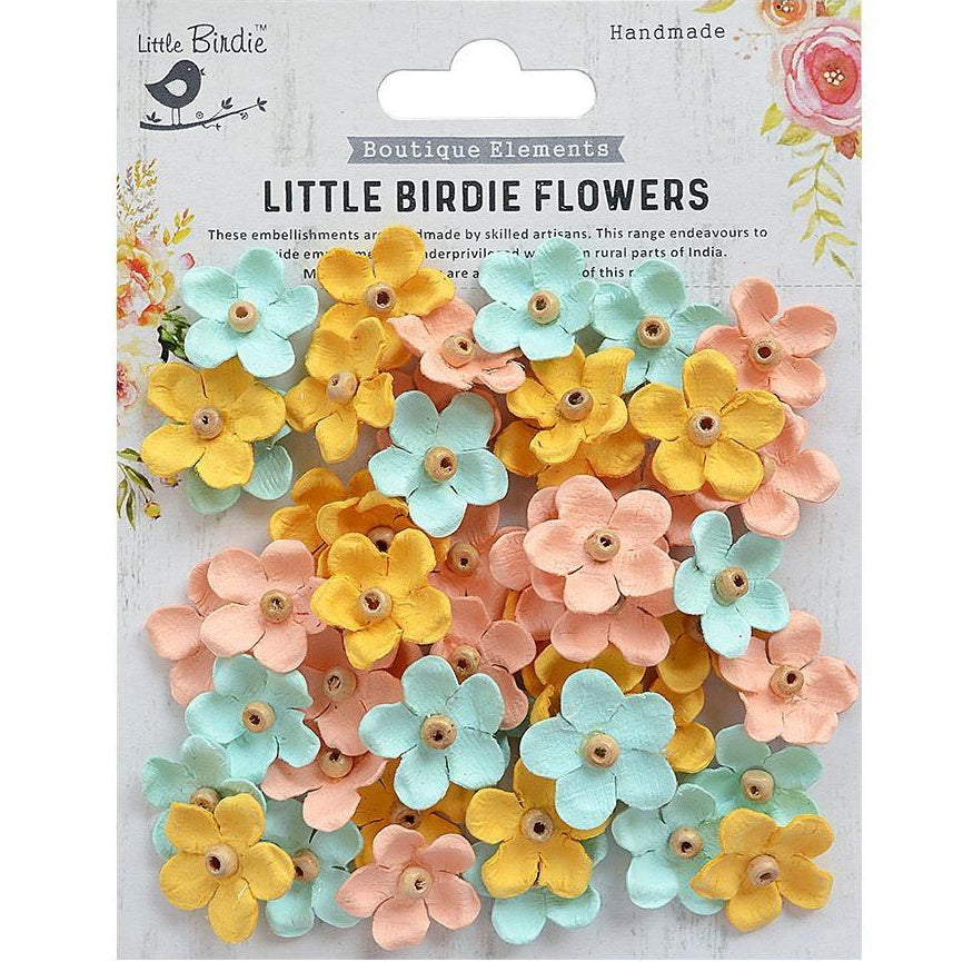 Little Birdie Handmade Flowers | Beaded Blooms (Pastel)