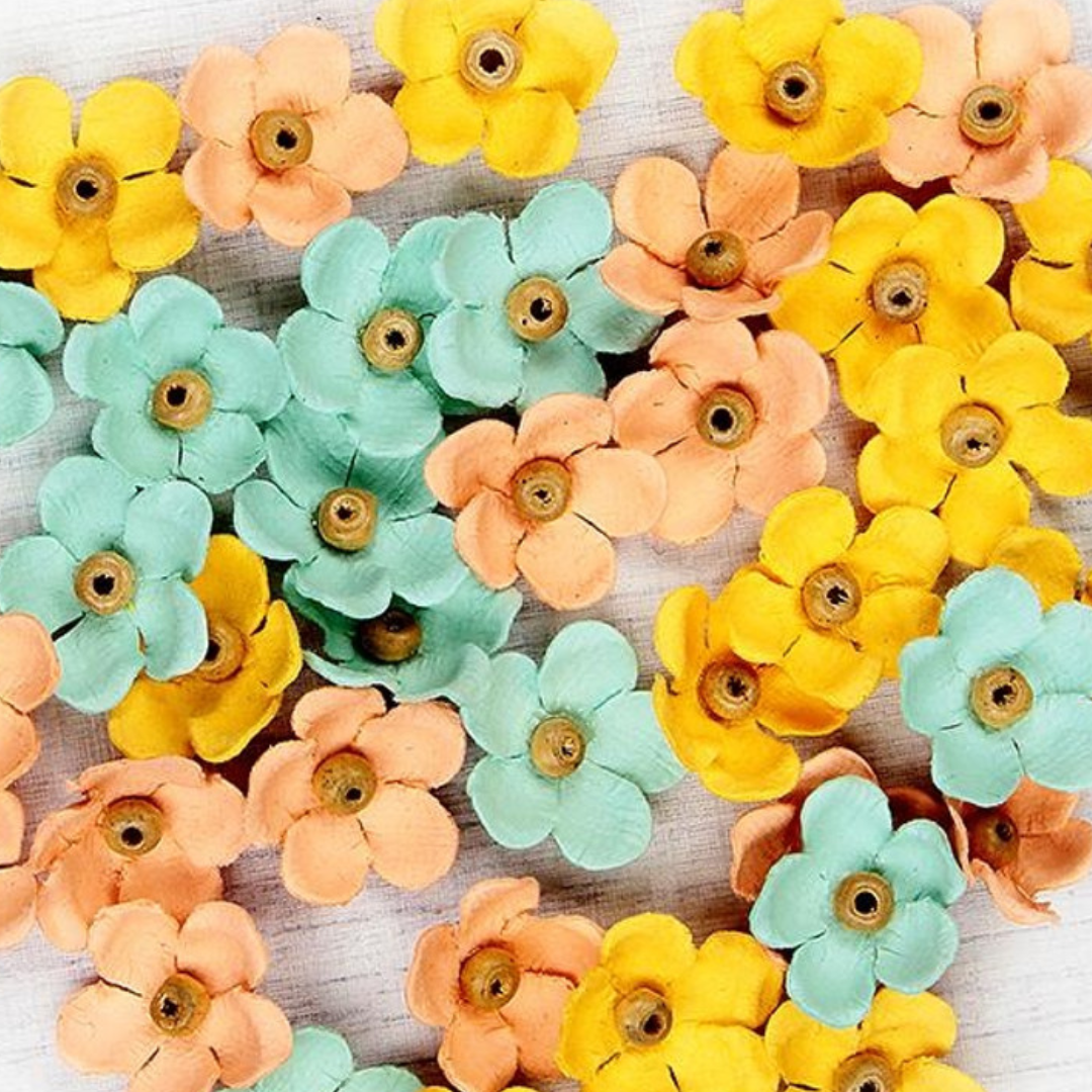 Little Birdie Handmade Flowers | Beaded Blooms (Pastel)