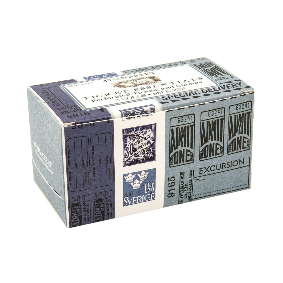 49 and Market Ticket Essentials (Mariner) | 3 Rolls