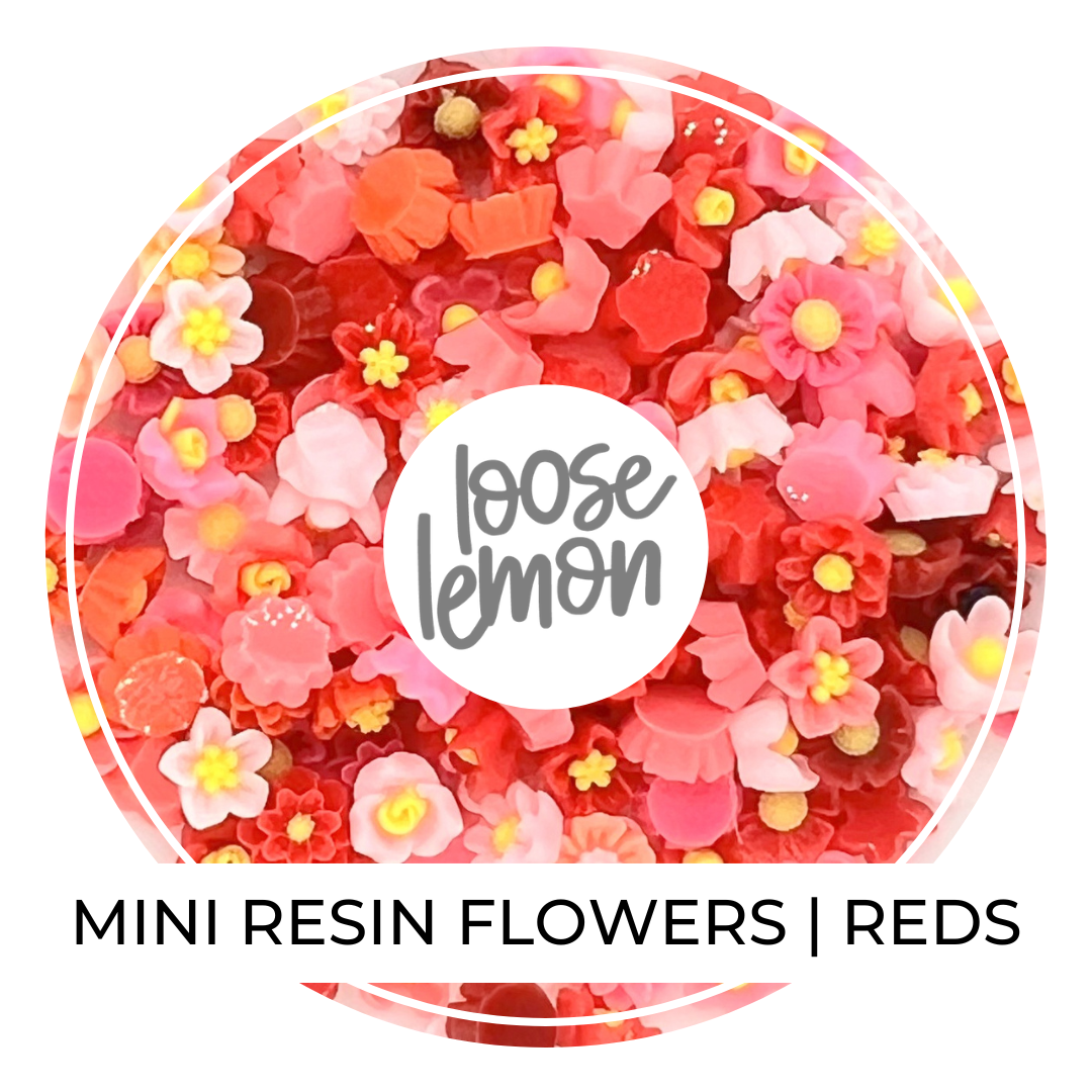 Mini Resin Flowers  | Pinks (2g)