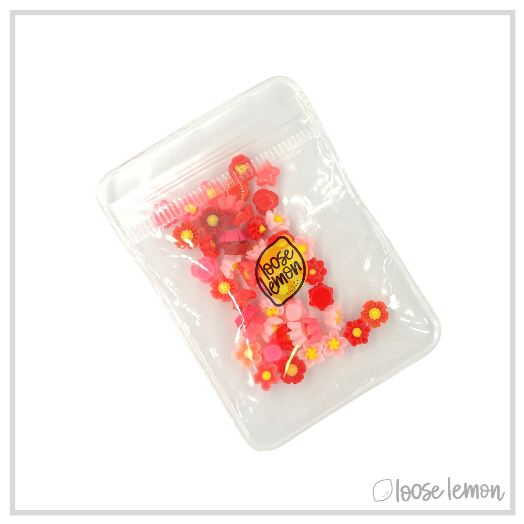 Mini Resin Flowers  | Pinks (2g)
