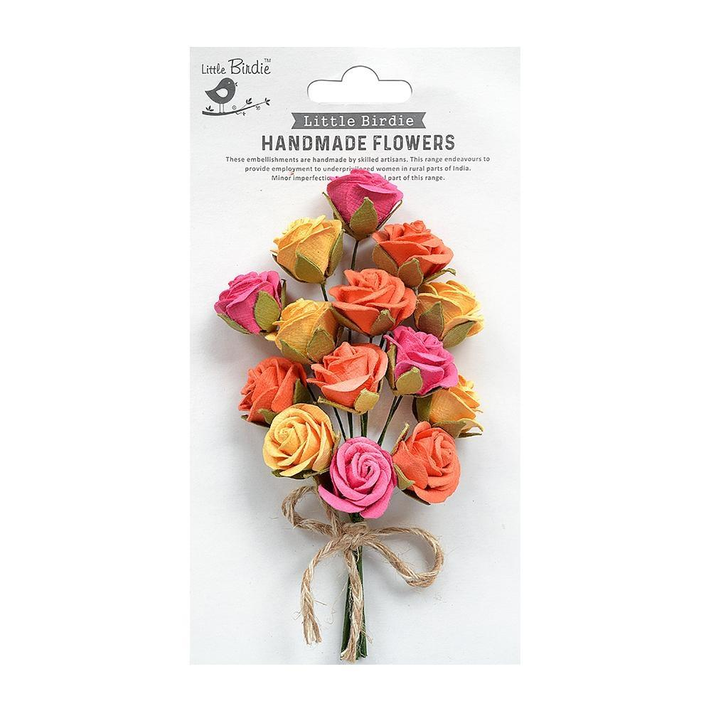 Little Birdie Handmade Paper Flowers | Charlie Bouquet (Warm Colors)