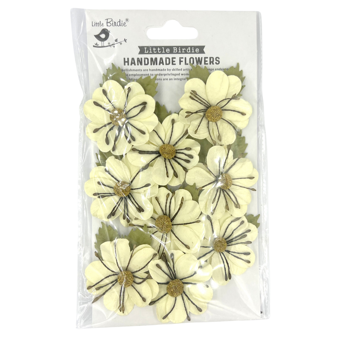 Little Birdie Handmade Paper Flowers | Wendy (Cream)