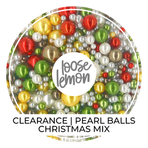 Clearance Pearls | Christmas Mix (40g Minimum)