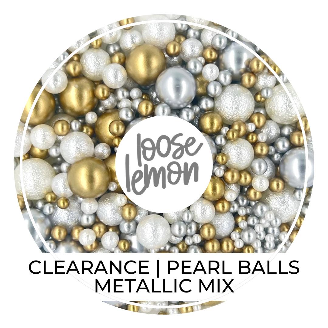 Clearance Pearls | Metallic Mix (40g Minimum)