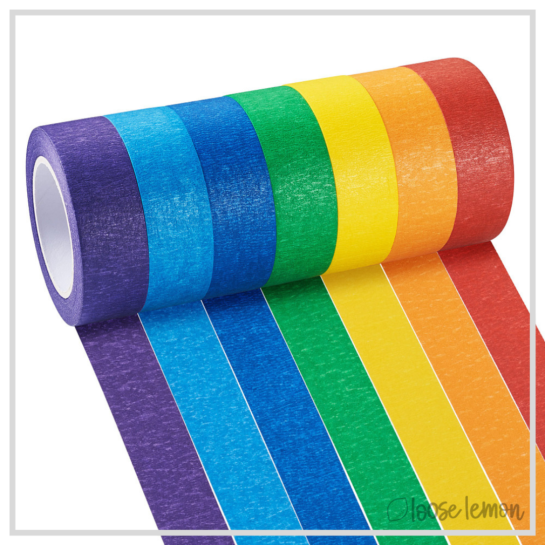Purple Crepe Washi Tape (15M)