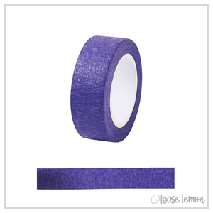 Purple Crepe Washi Tape (15M)